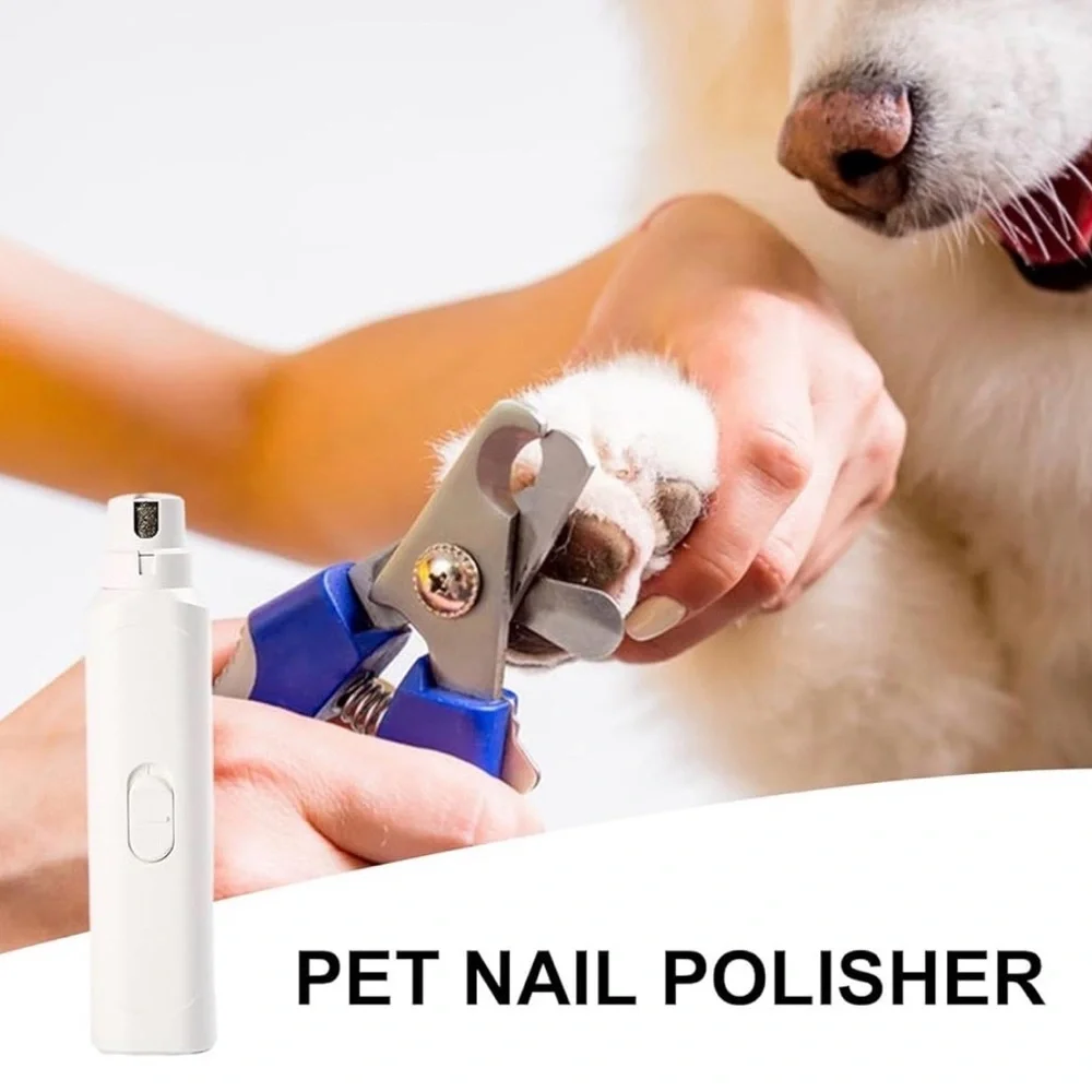 Pet Nail Grinder - White
